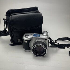 HP PhotoSmart 850 4,1MP Digital Camera 8x Optical Zoom 56x Zoom Used Working